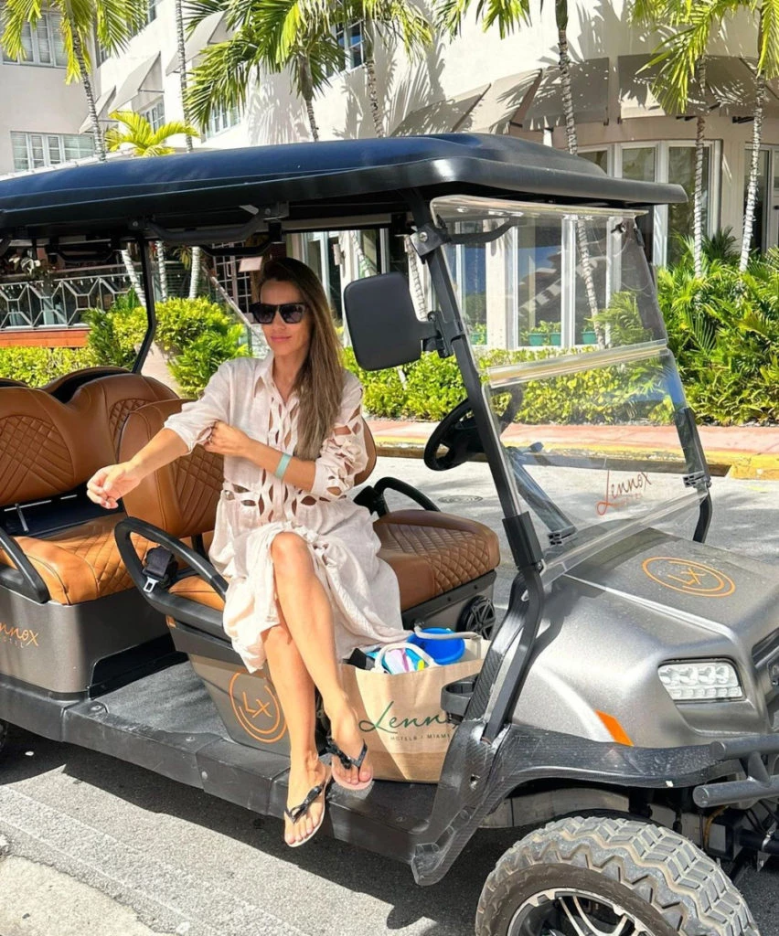 Pampita mostró su look boho