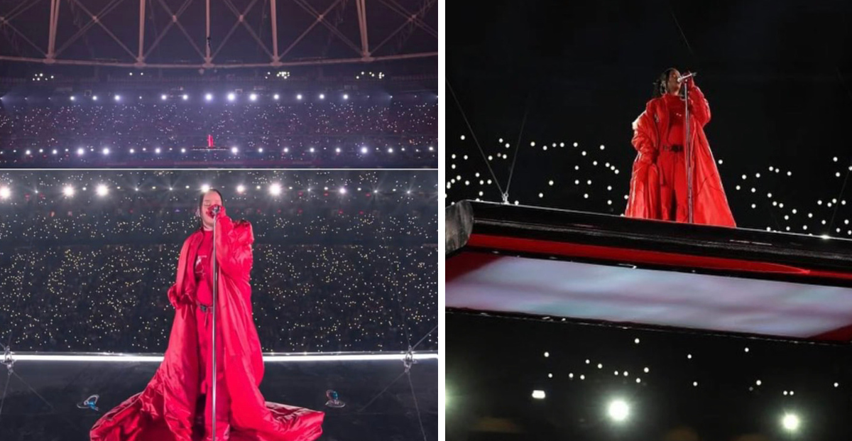 Titanium Rihanna A quién le rindió homenaje Rihanna con su outfit del show del Super ...