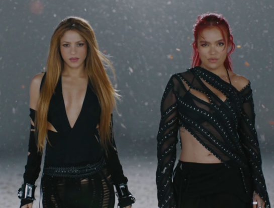Shakira volvió a la carga contra Piqué en una nueva canción junto a Karol G