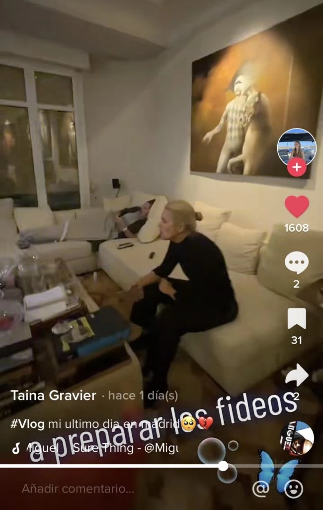 Valeria y Taína en Madrid