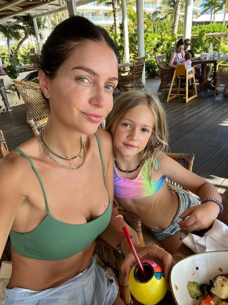 Zaira Nara y su hija en México disfrutando de sus vacaciones