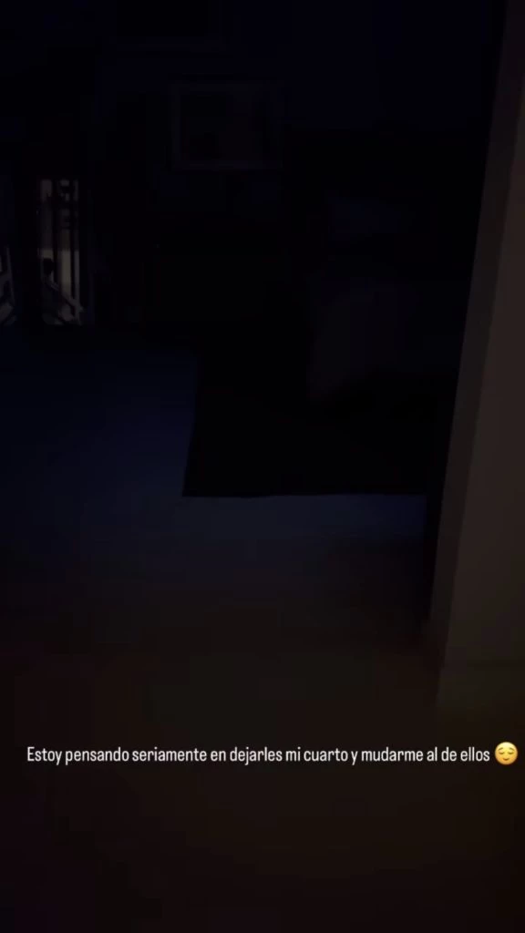 El mensaje de Zaira. Foto: Instagram.