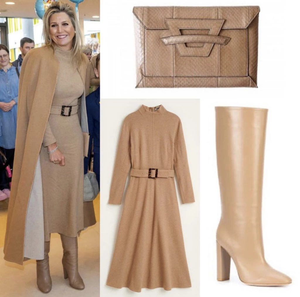 Máxima con botas de Gianvito Rossi. Foto: Instagram.