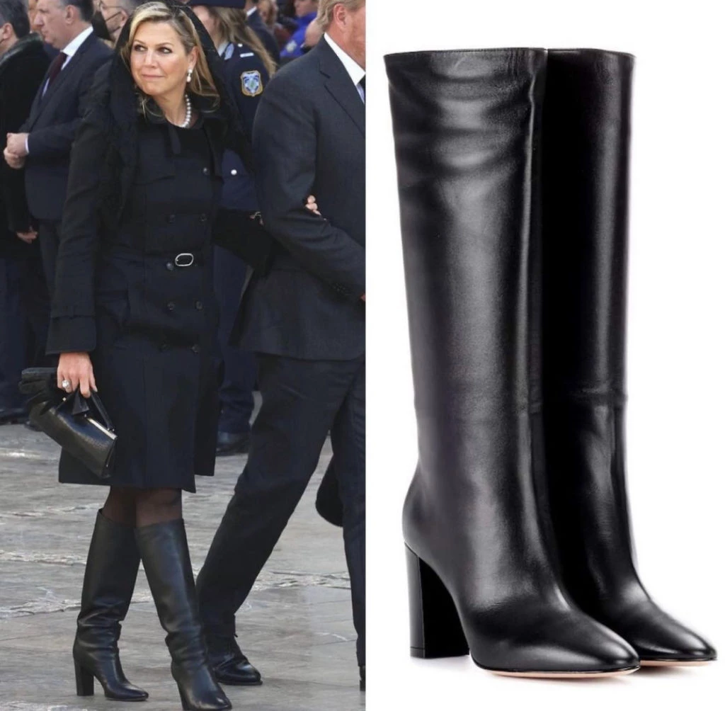 Las botas Gianvito Rossi de Máxima. Foto: Instagram.