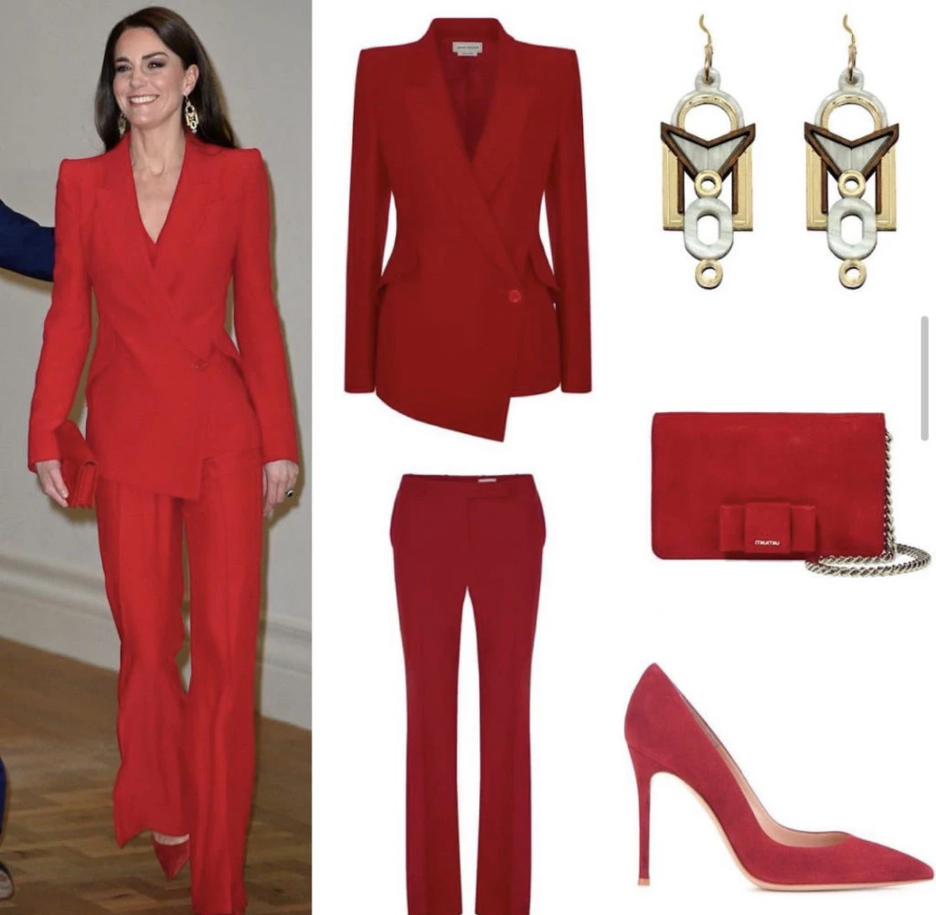 Kate Middleton y sus stilettos de Gianvito Rossi. Foto: Instagram.