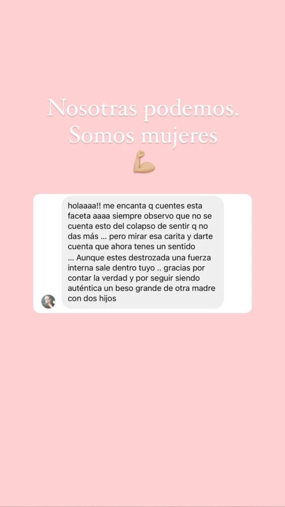 Cande Ruggeri se sinceró sobre cómo está viviendo su rol de mamá