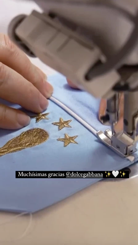 flia messi roccuzzo pijama dolce y gabbana