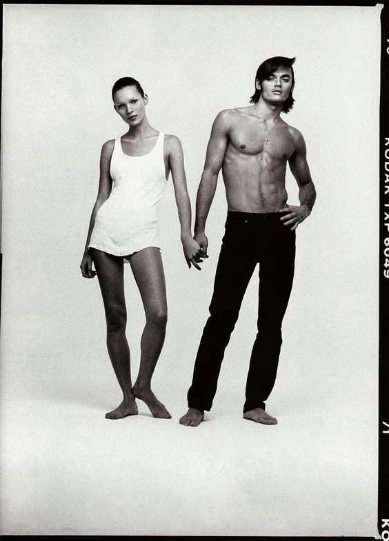 kate moss y mario sorrenti