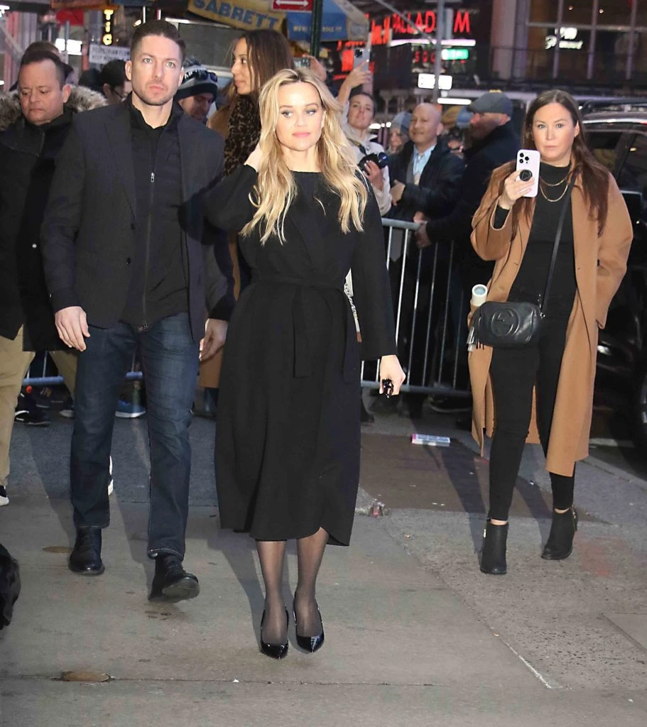 letizia ortiz y reese witherspoon tapado negro