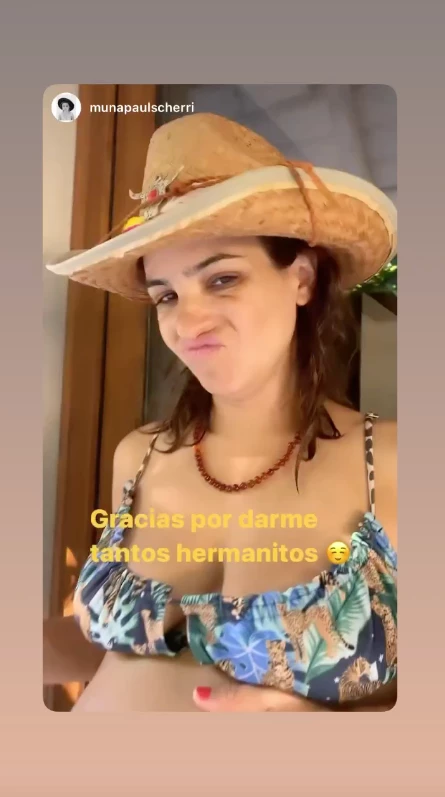 saludo de muna a agustina cherri.