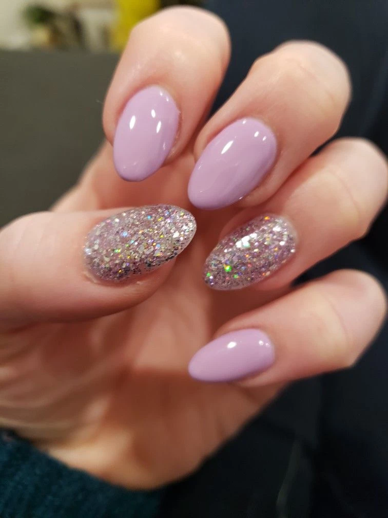 uñas pastel