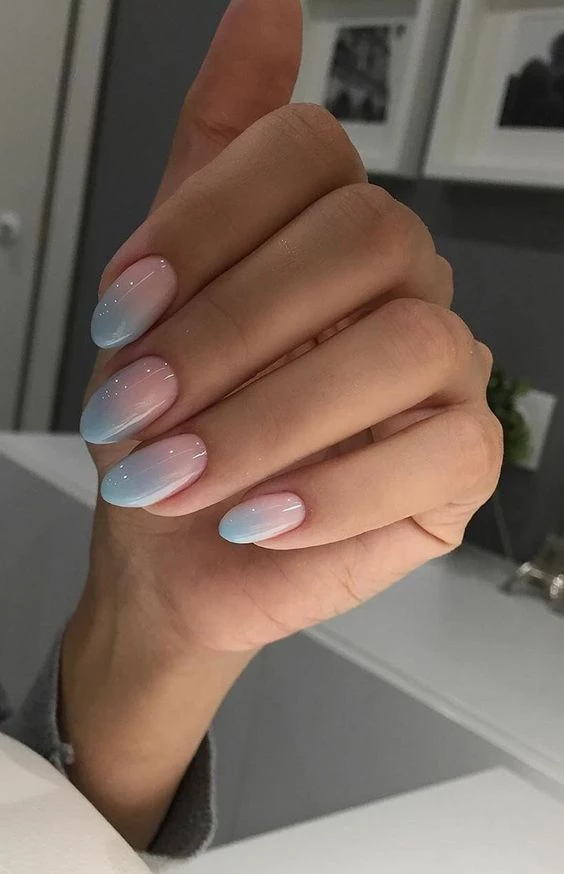 uñas pastel