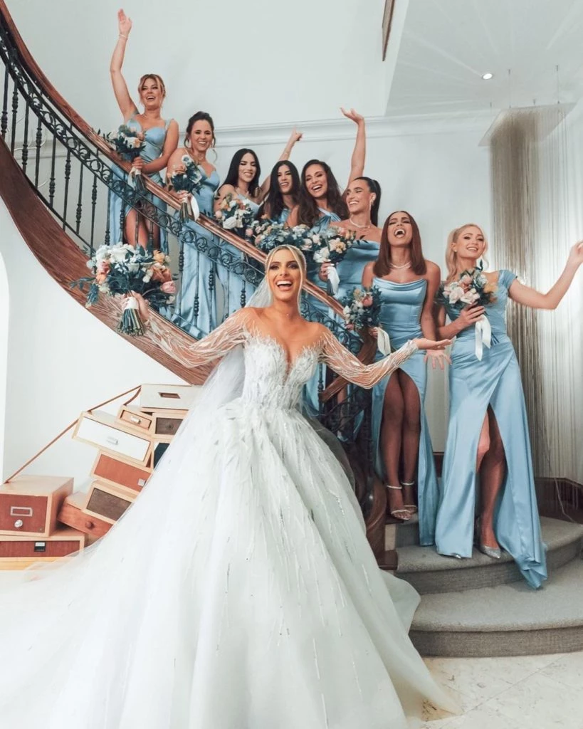 Las fotos del casamiento de Lele Pons