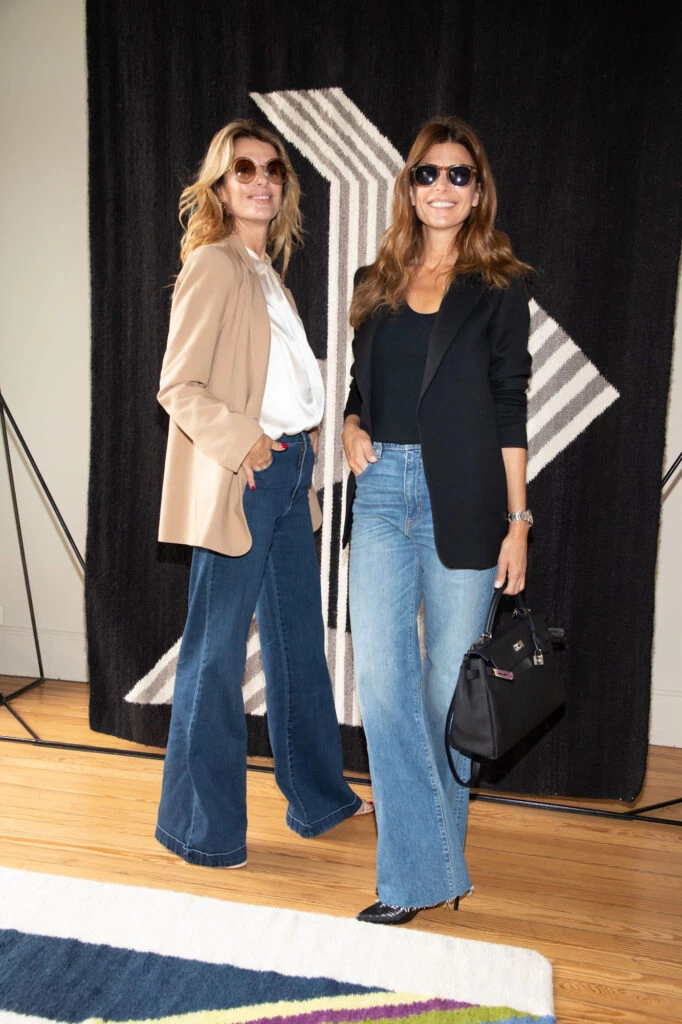 Andrea Martinez y Juliana Awada en la presentación de lalana