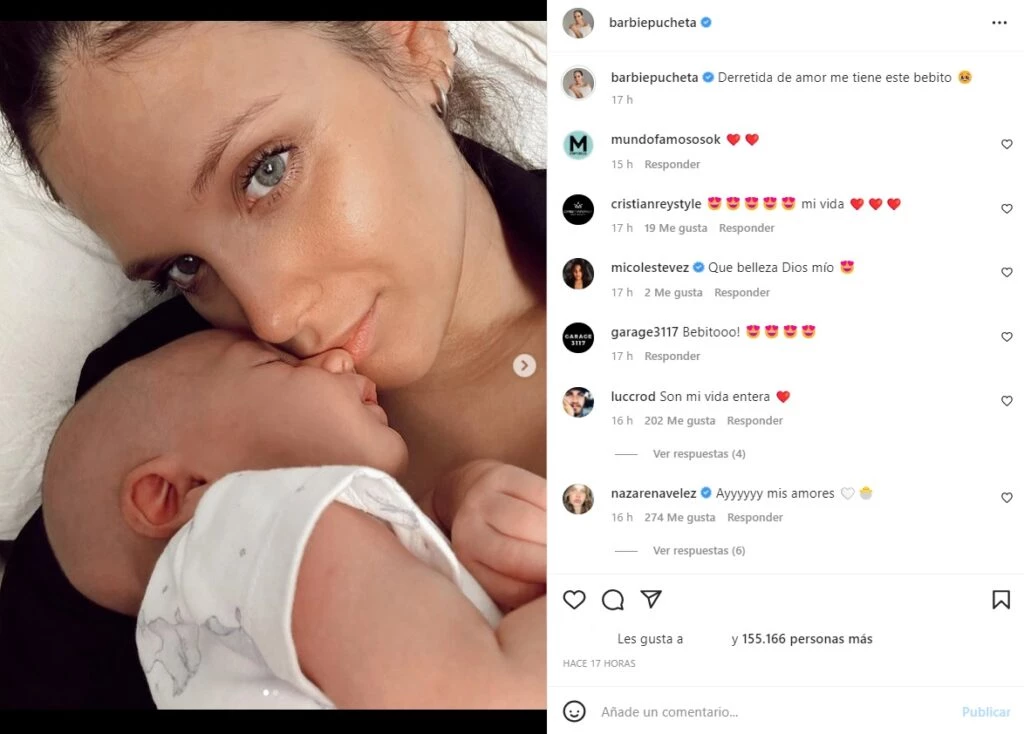 Barbie Vélez compartió un tierno posteo junto a su hijo Salvador