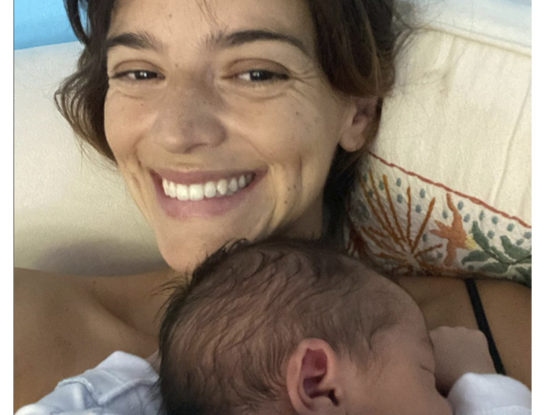 Las nuevas fotos de Calu Rivero con Tao, su bebé de diez días