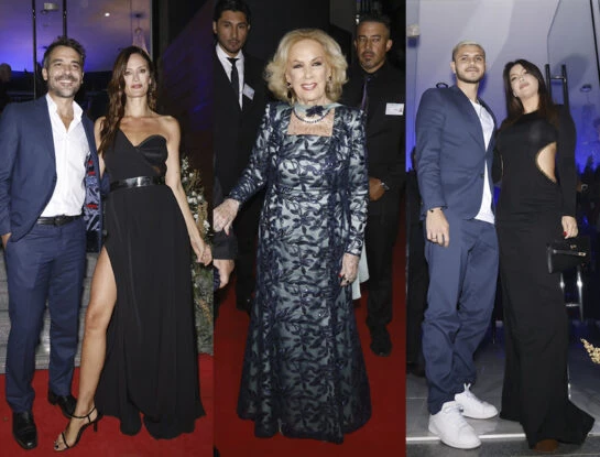 Vidriera: de Mirtha Legrand a Wanda Nara y Paula Chaves, los looks de los invitados a la boda de Lizy Tagliani
