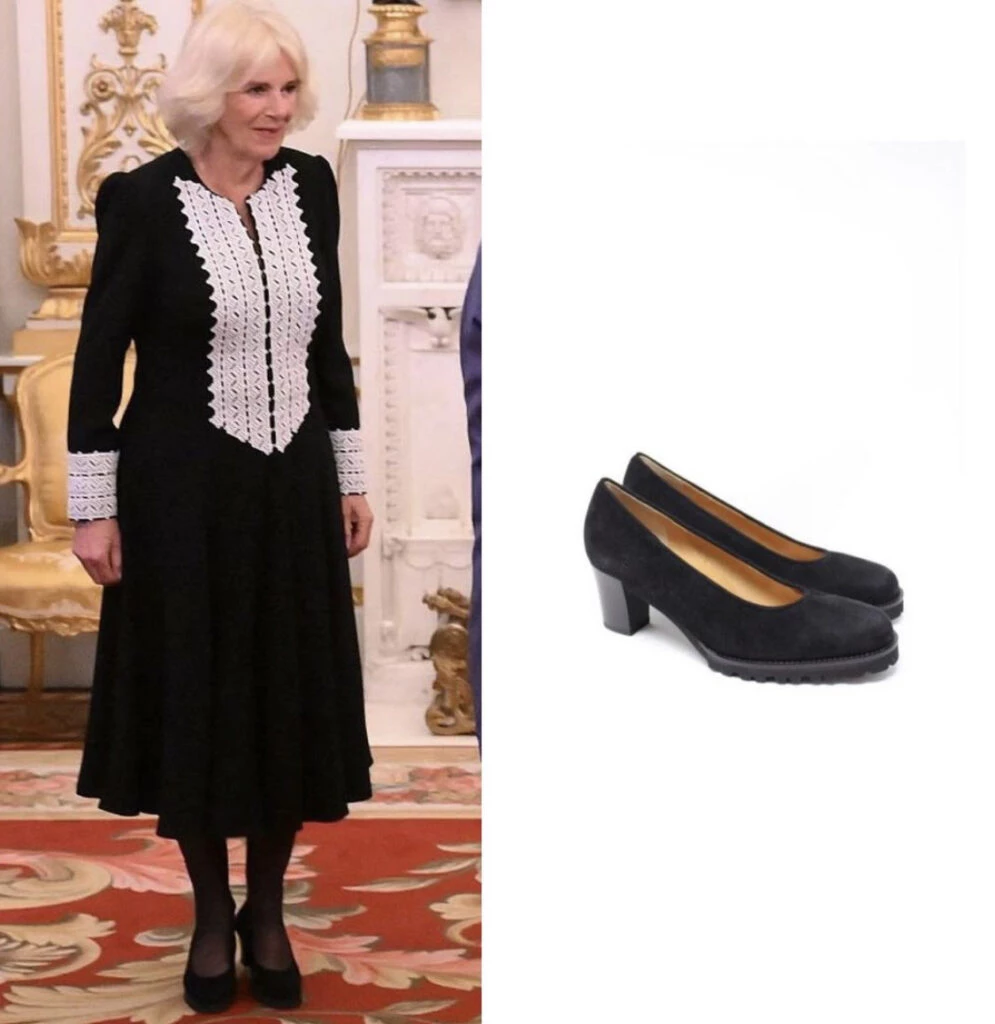 Camila apostó por stilettos chunky. Foto: Instagram.