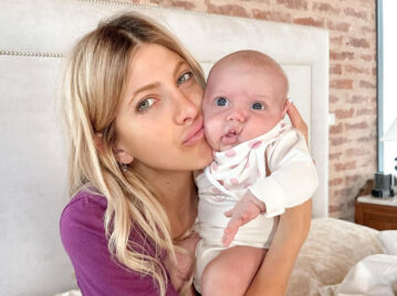 Cande Ruggeri compartió las fotos más tiernas de Vita, su hija de dos meses