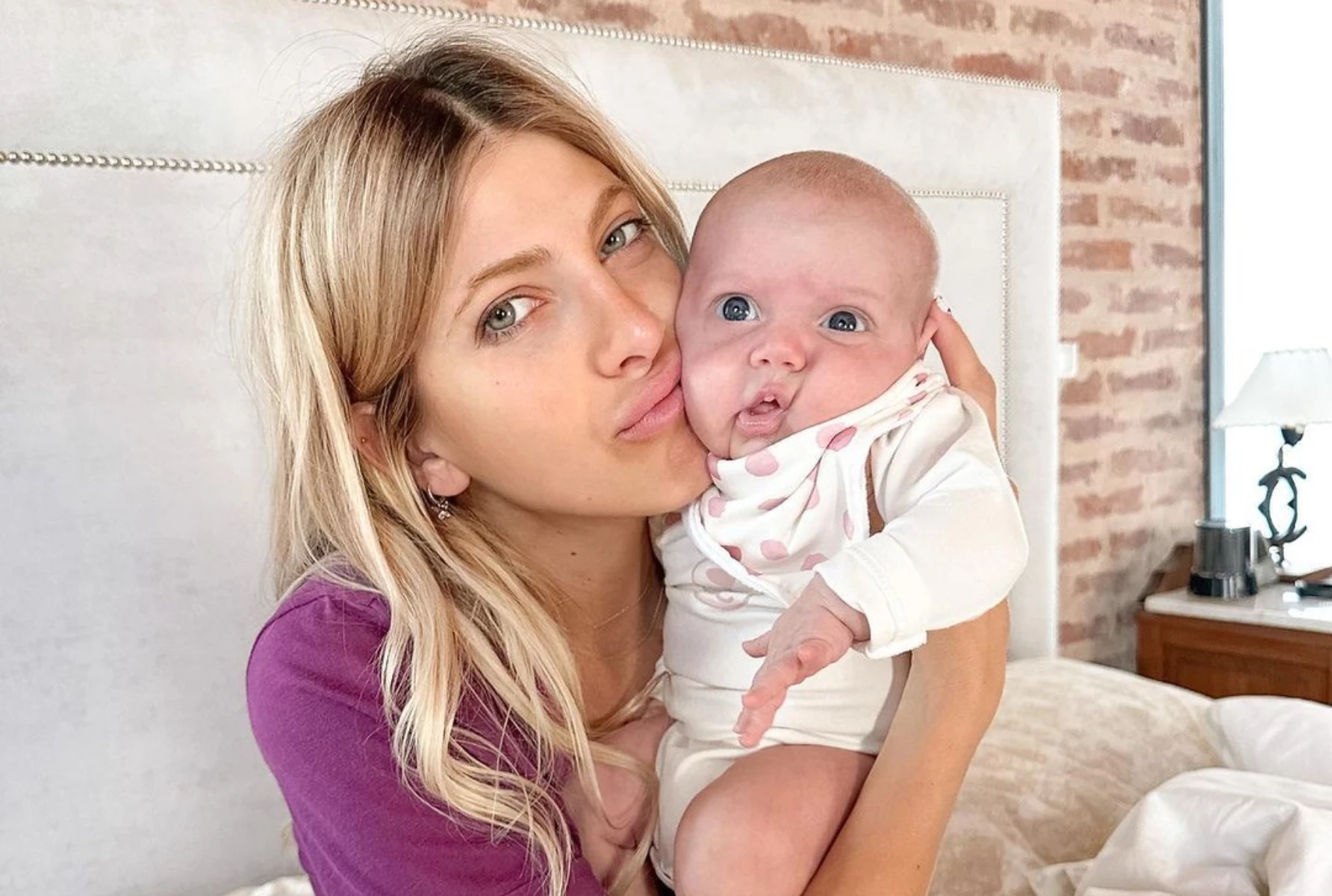 Cande Ruggeri compartió las fotos más tiernas de Vita, su hija de dos meses