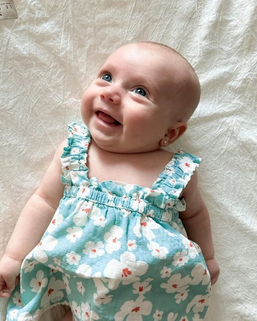 Cande Ruggeri compartió una tierna foto de su hija Vita