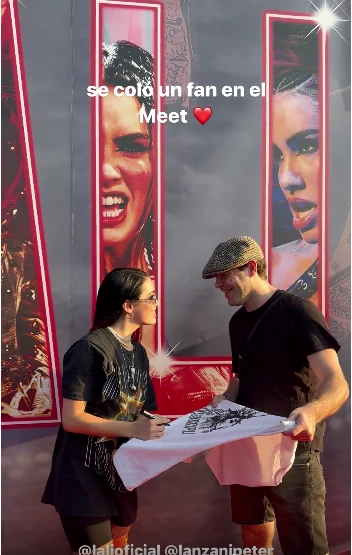 Peter Lanzani con Lali