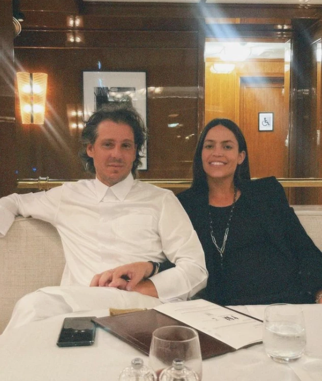 Gaston Gaudio y Helena Ayerza