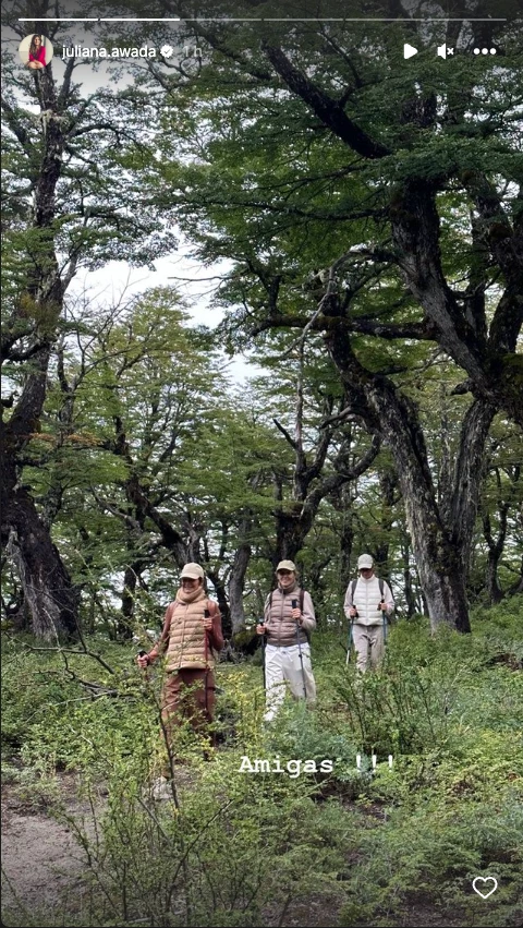 Juliana Awada con amigas