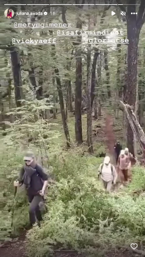 Juliana Awada con amigas
