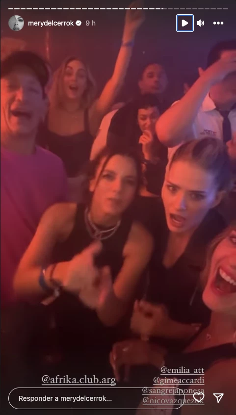 Cumpleaños de Mery del Cerro y Emilia Attias