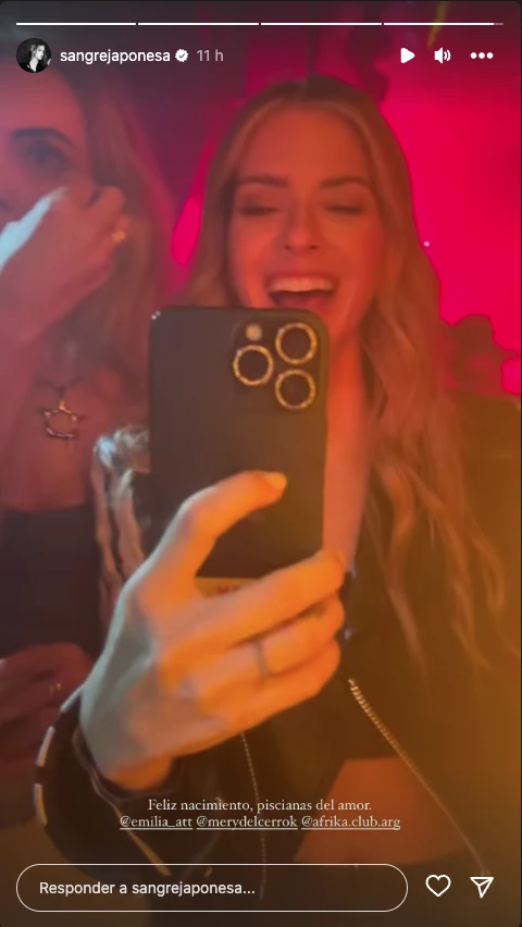 Cumpleaños de Mery del Cerro y Emilia Attias