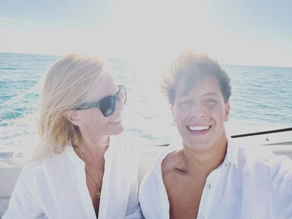 Cecilia Bolocco y Máximo Menem en Miami