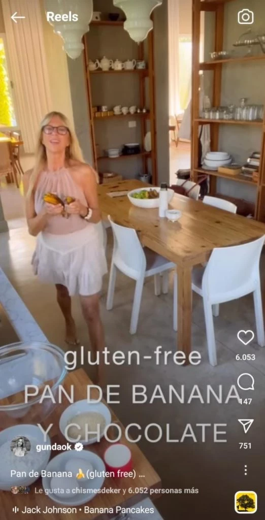 Claudia Fontán mostró su cocina y cautivó a sus seguidores de Instagram