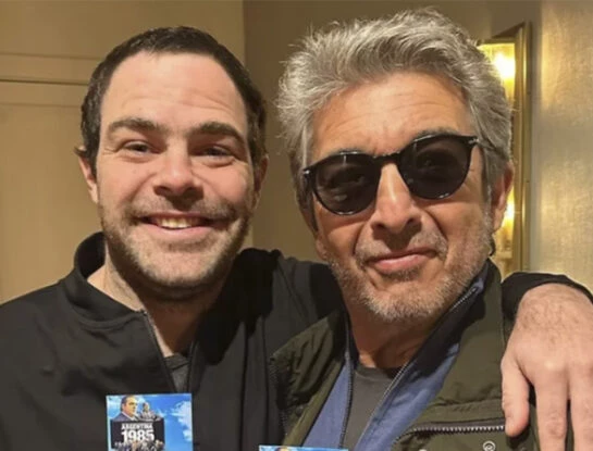 Las divertidas fotos de Ricardo Darín y Peter Lanzani en Los Ángeles, horas antes de la entrega de los Oscar