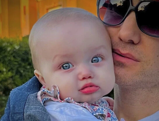 Santiago del Moro mostró una foto actual de Santa, su hija, que este sábado cumple un año