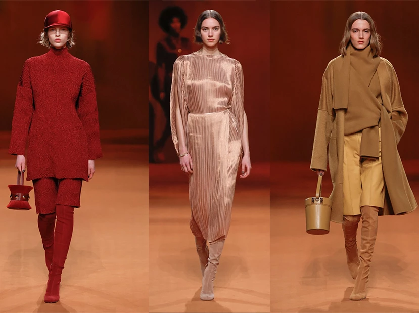 Desfile Hermès otoño invierno 2023/2024 en la Semana de Moda de Paris