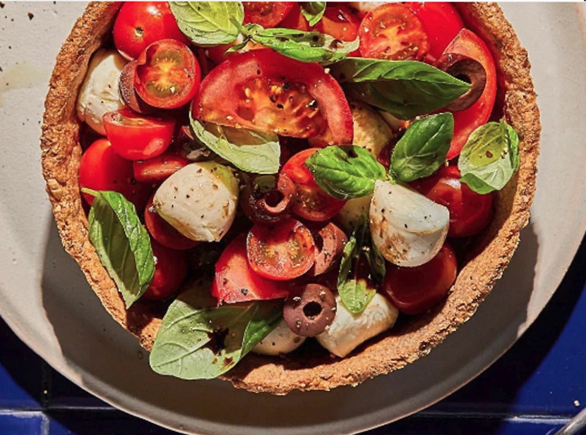 ensalada caprese de Estefi Colombo