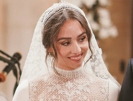 El beauty look nupcial que eligió Iman de Jordania para su casamiento