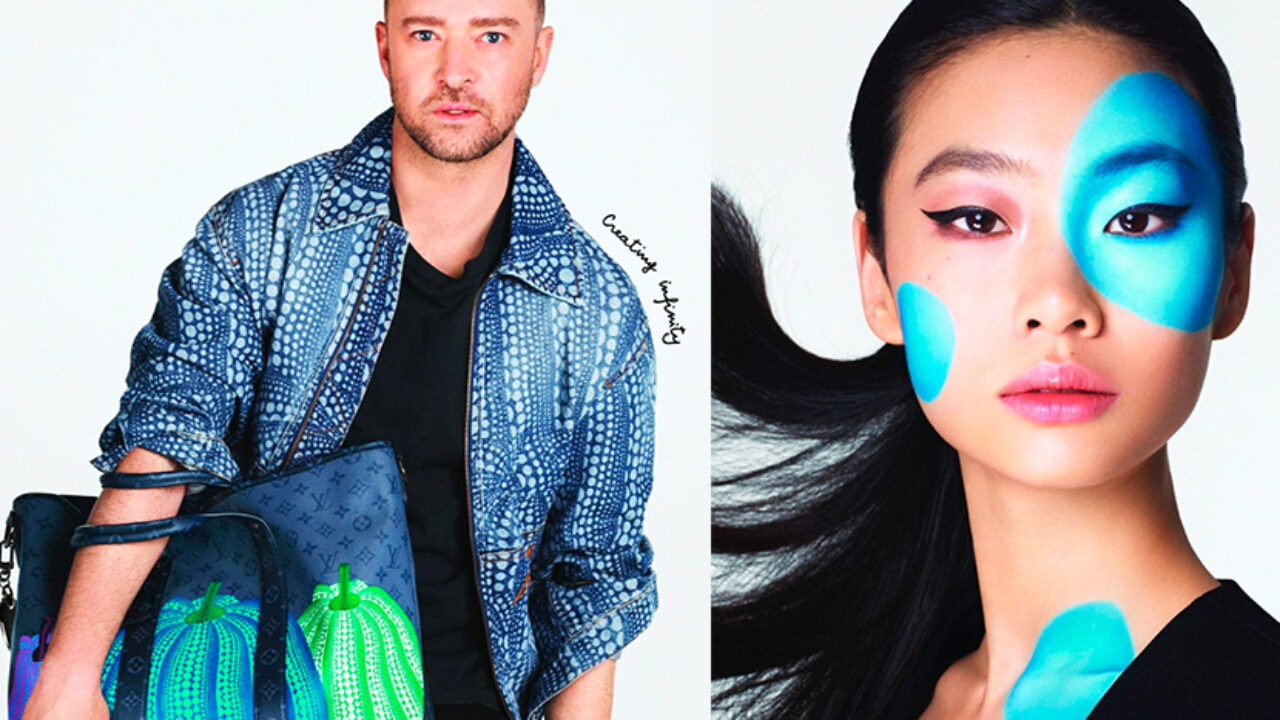 Louis Vuitton y Yayoi Kusama lanzan la campaña Creating Infinity con un  elenco de estrellas – Revista Para Ti