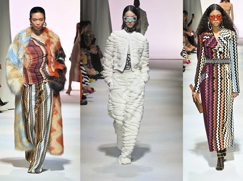Desfile Missoni, otoño invierno 2023/24 en la Semana de Moda de Milán