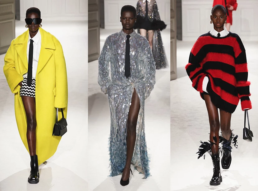 Desfile Valentino otoño invierno 2023/24 en la Semana de Moda de Paris