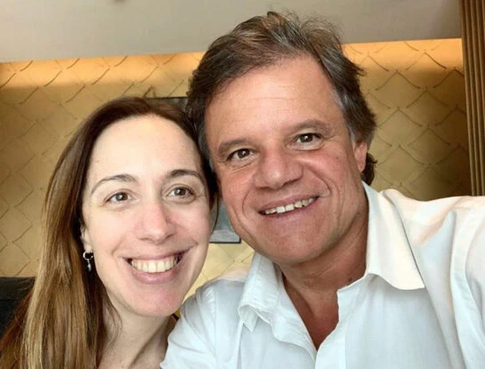 Se casaron María Eugenia Vidal y Quique Sacco: te mostramos el look de la novia