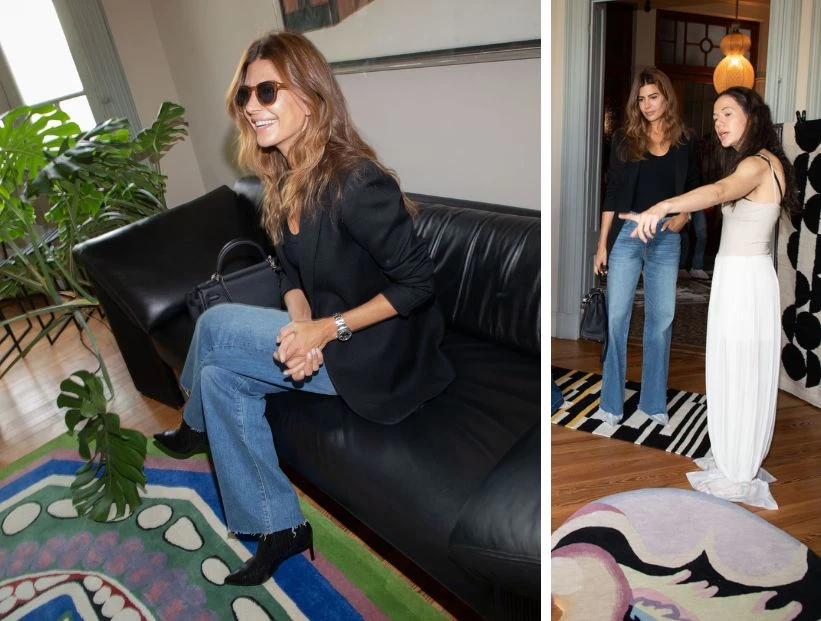 Lalana, el proyecto de diseño de Flor Cherñajovsky que visitó Juliana Awada