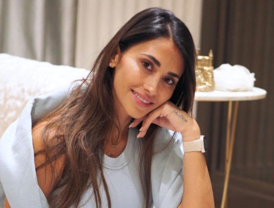 El look súper canchero de Antonela Roccuzzo