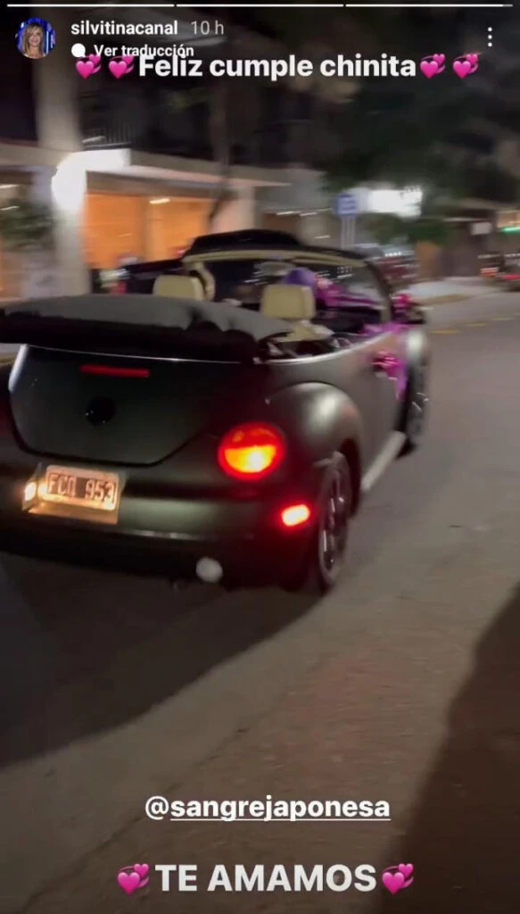 El ostentoso regalo de Rusherking a la China Suárez por su cumpleaños