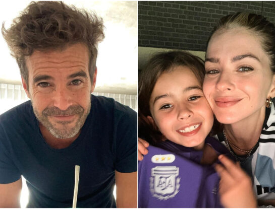 El tierno mensaje de Nicolás Cabré al ver a la China Suárez y a Rufina en el Monumental