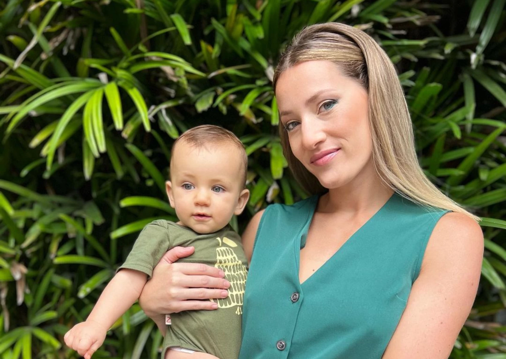 El tierno posteo de Mica Viciconte para Luca, su hijo de 10 meses