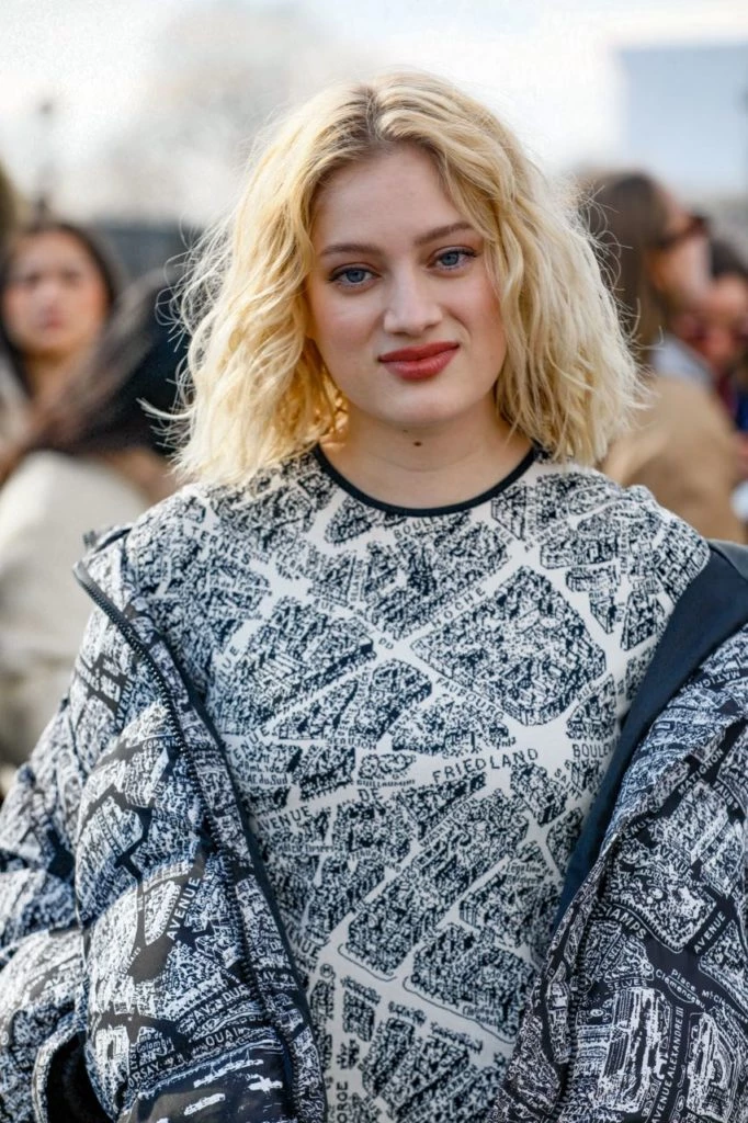 Nadia Tereszkiewicz en el desfile de Dior