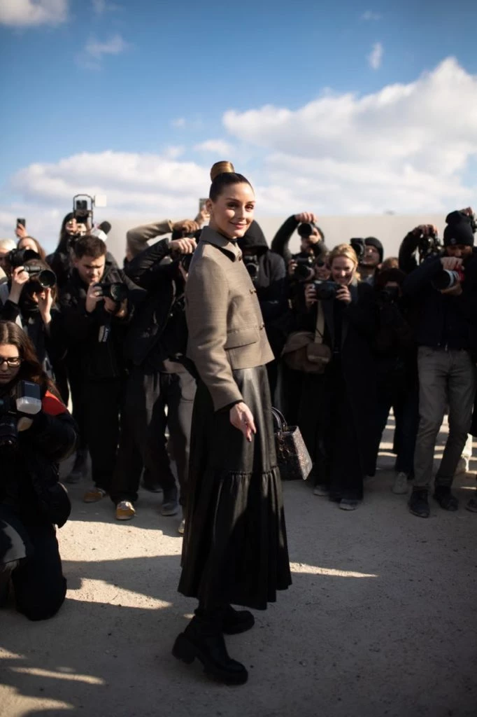 Olivia Palermo en el desfile de Dior