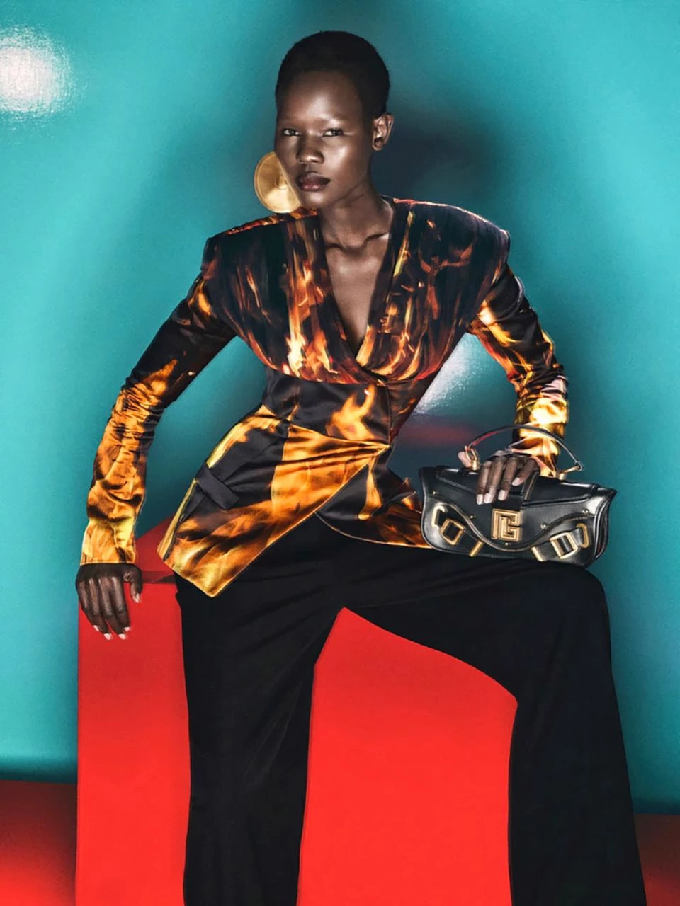 Campaña de la colección primavera verano 2023 de Balmain